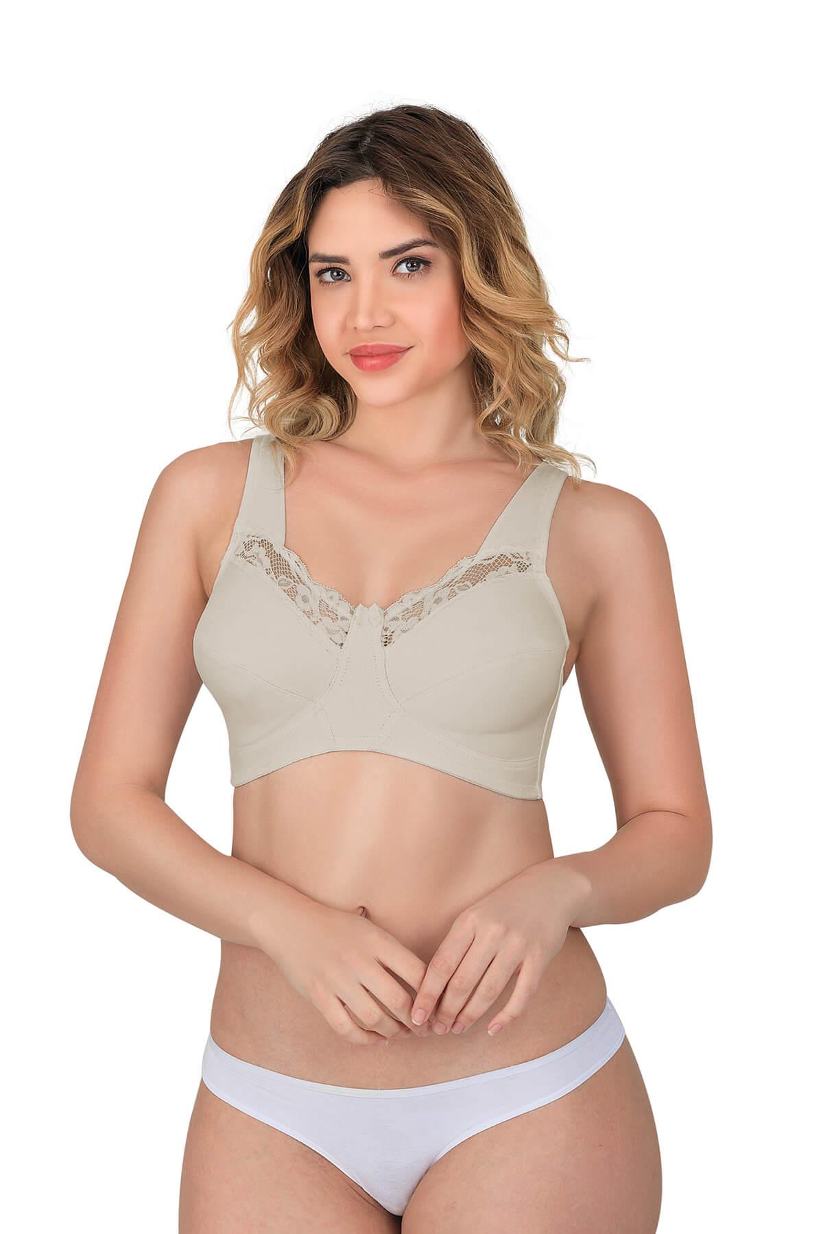 Ten Emay 181 B Dantelli Toparlayıcı Cotton Sütyen