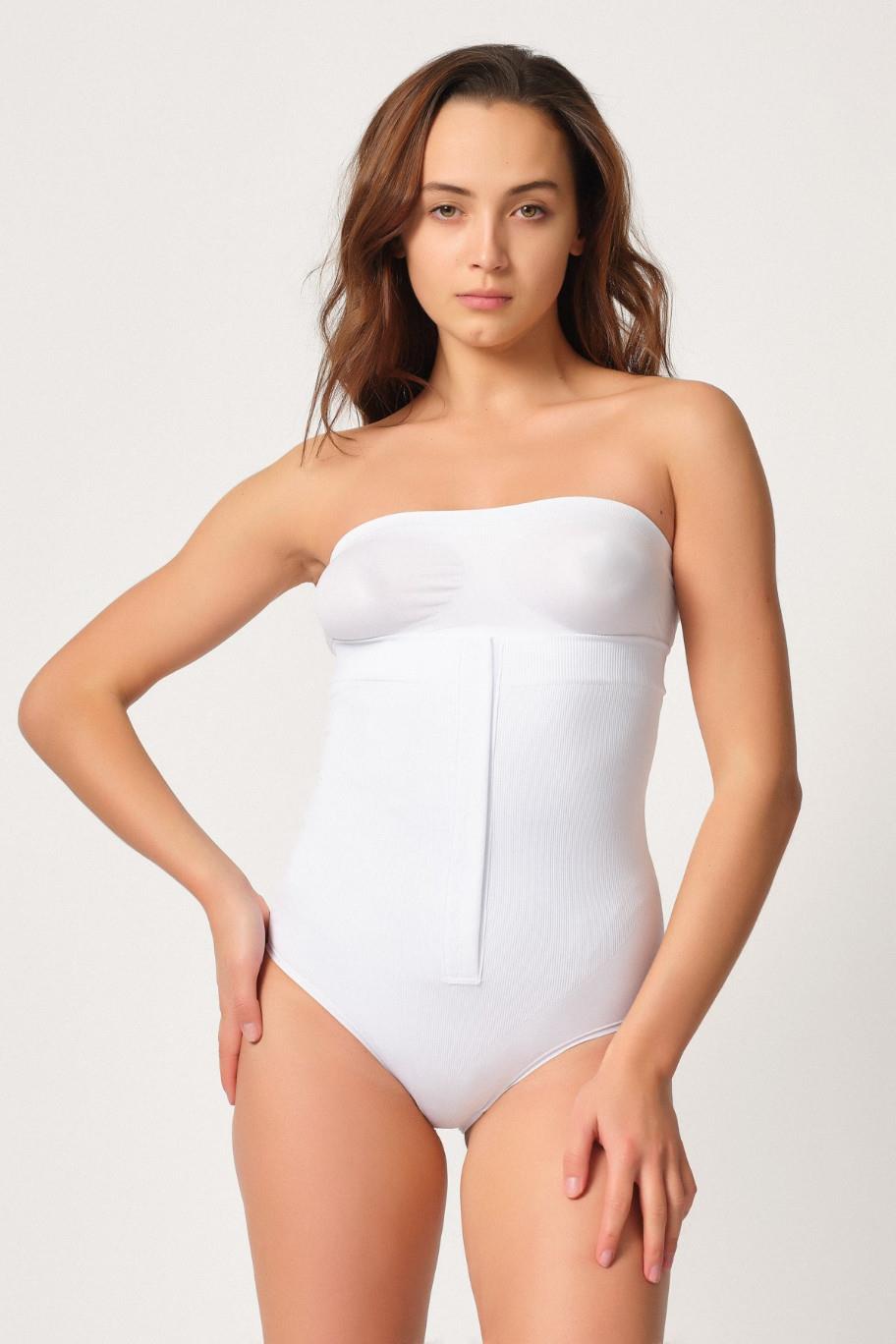 Beyaz Emay 2088 Önden Agraflı Slip Korse