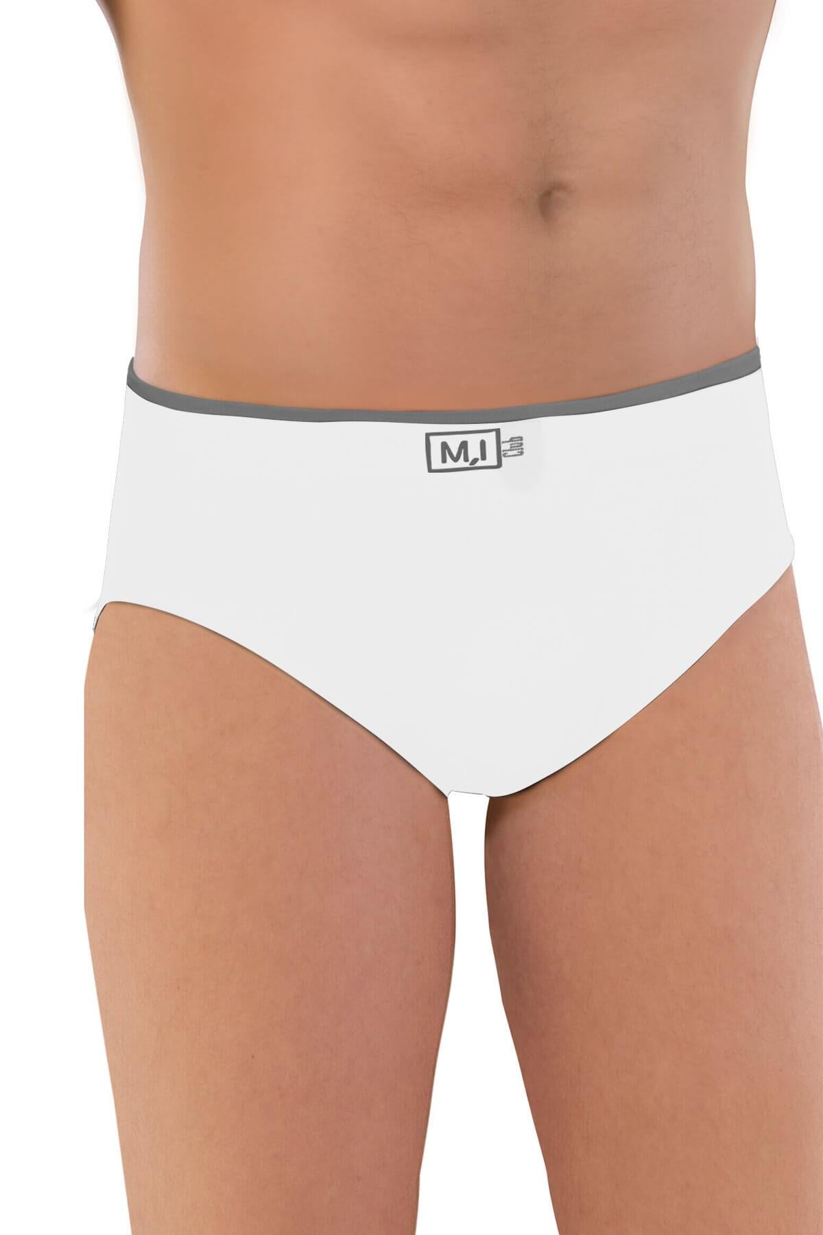 Beyaz Emay 2109 Erkek Slip