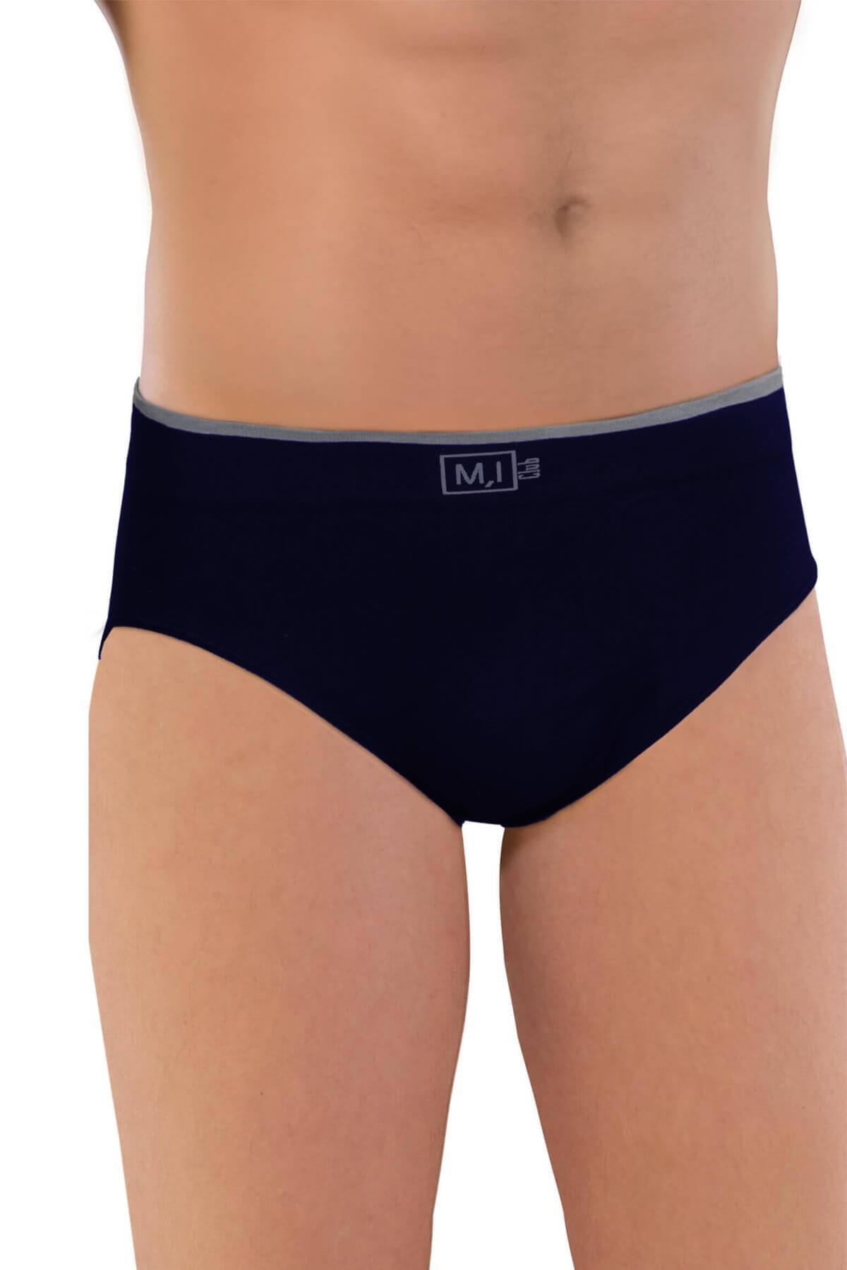 Lacivert Emay 2109 Erkek Slip