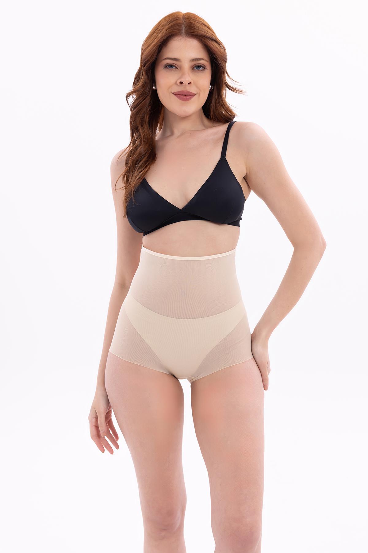 Ten Emay 2706 Lazer Tül Slip Hayalet Korse