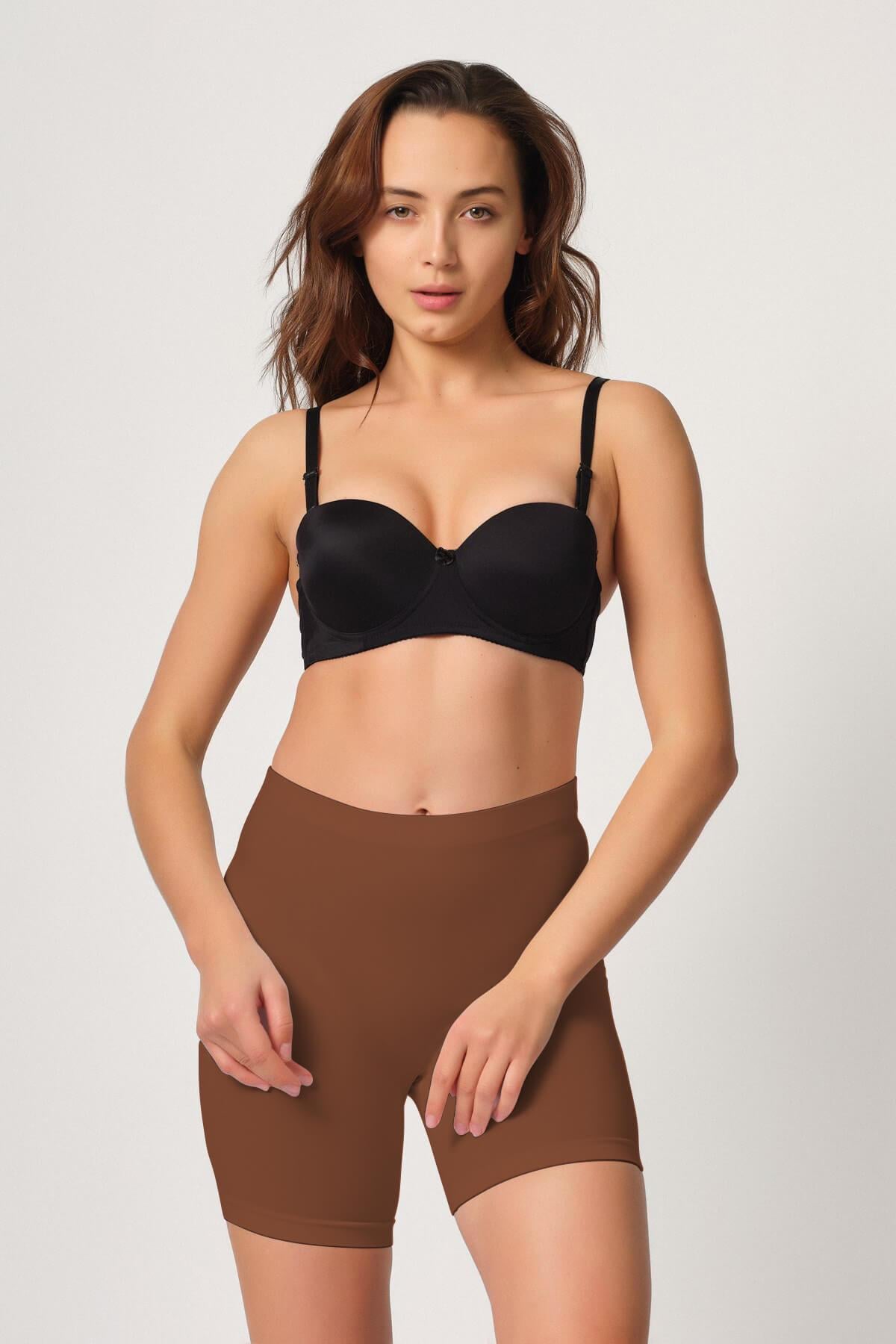 Kahve Emay 3003 Soft Paçalı Boxer