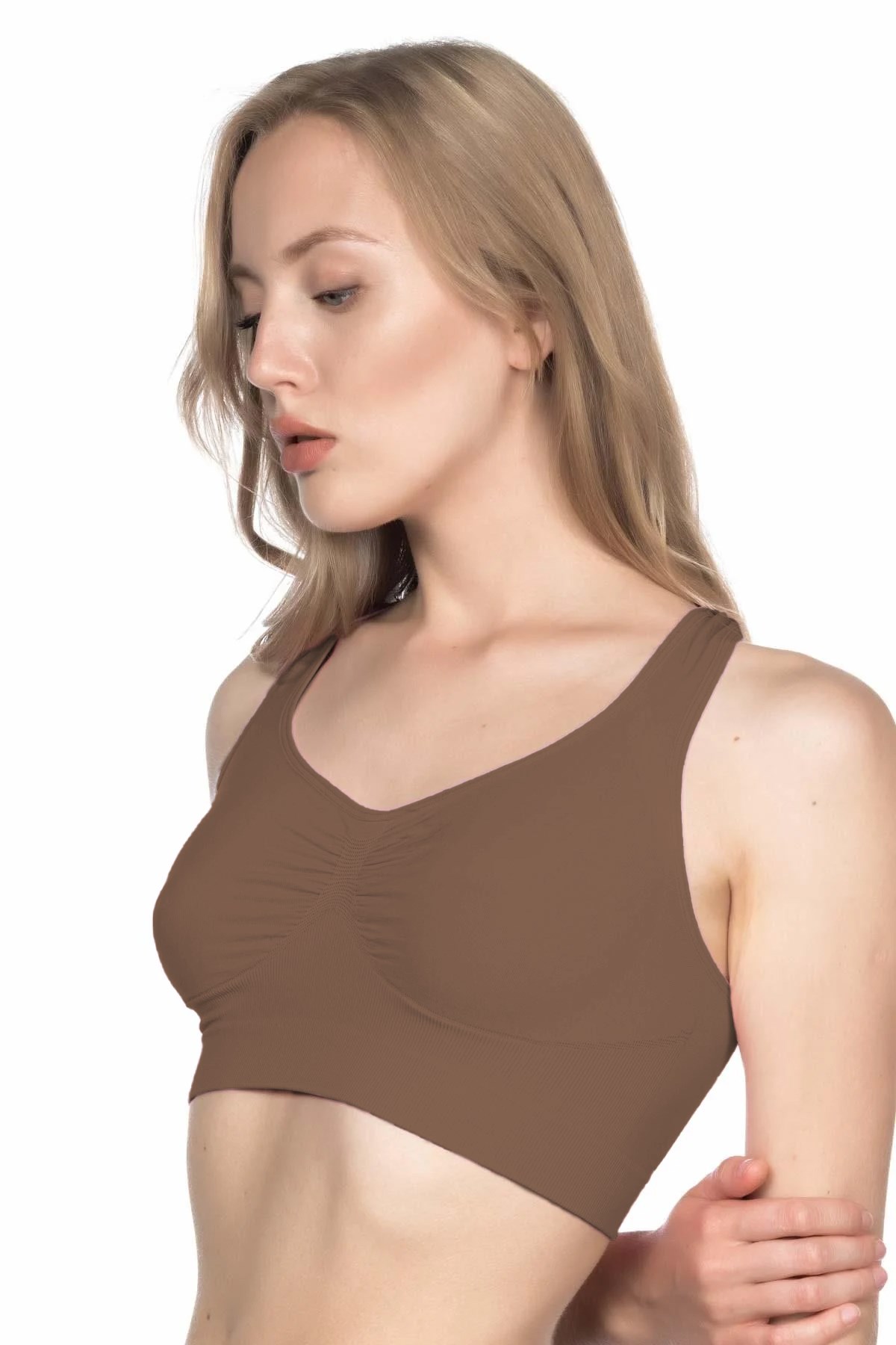 Kahve Emay 4001 Soft Sporcu Büstiyer