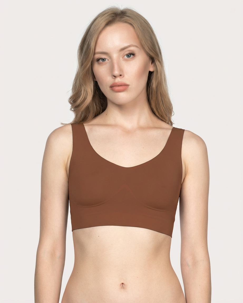 Kahve Emay 4005 Soft Kalın Askı Büstiyer