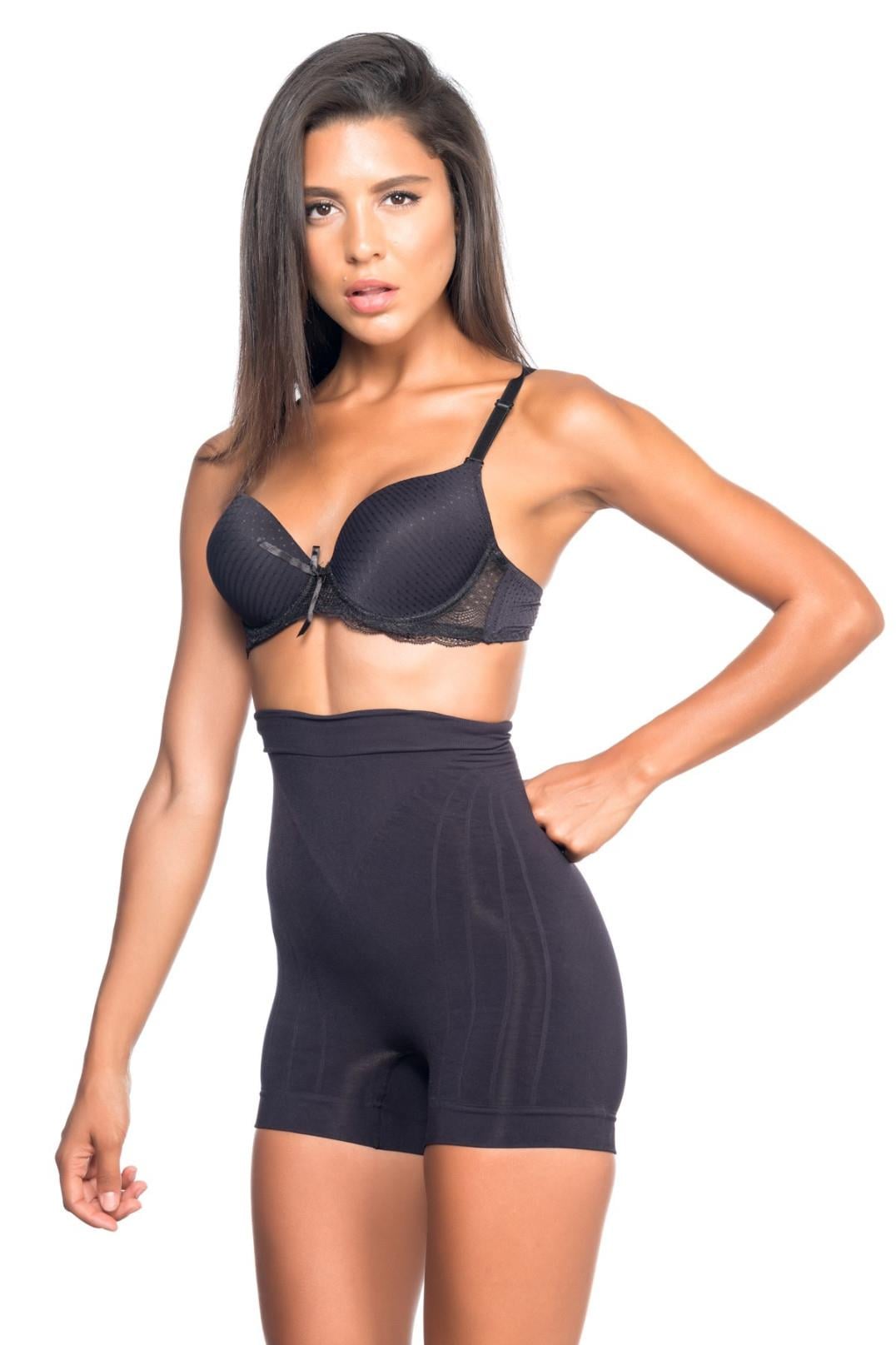 Siyah Emay 7027 Düşük Bel Boxer Korse