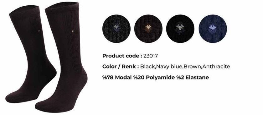Aytuğ 23017 (41-45) Dikişsiz Erkek Modal Soket Çorap
