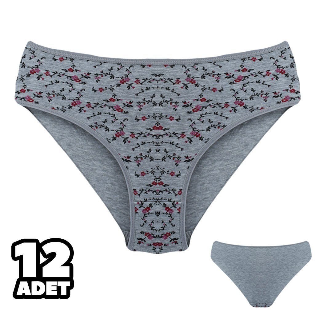 Dondeza 201-156 Desenli Bayan Ara Beden Külot