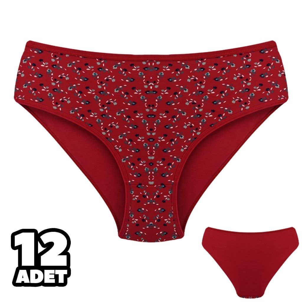 Dondeza 201-160 Desenli Bayan Ara Beden Külot