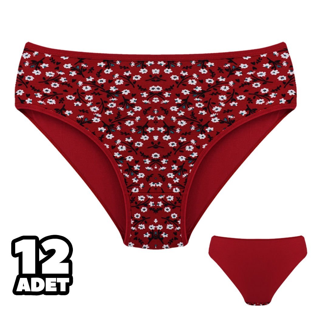 Dondeza 201-161 Desenli Bayan Ara Beden Külot