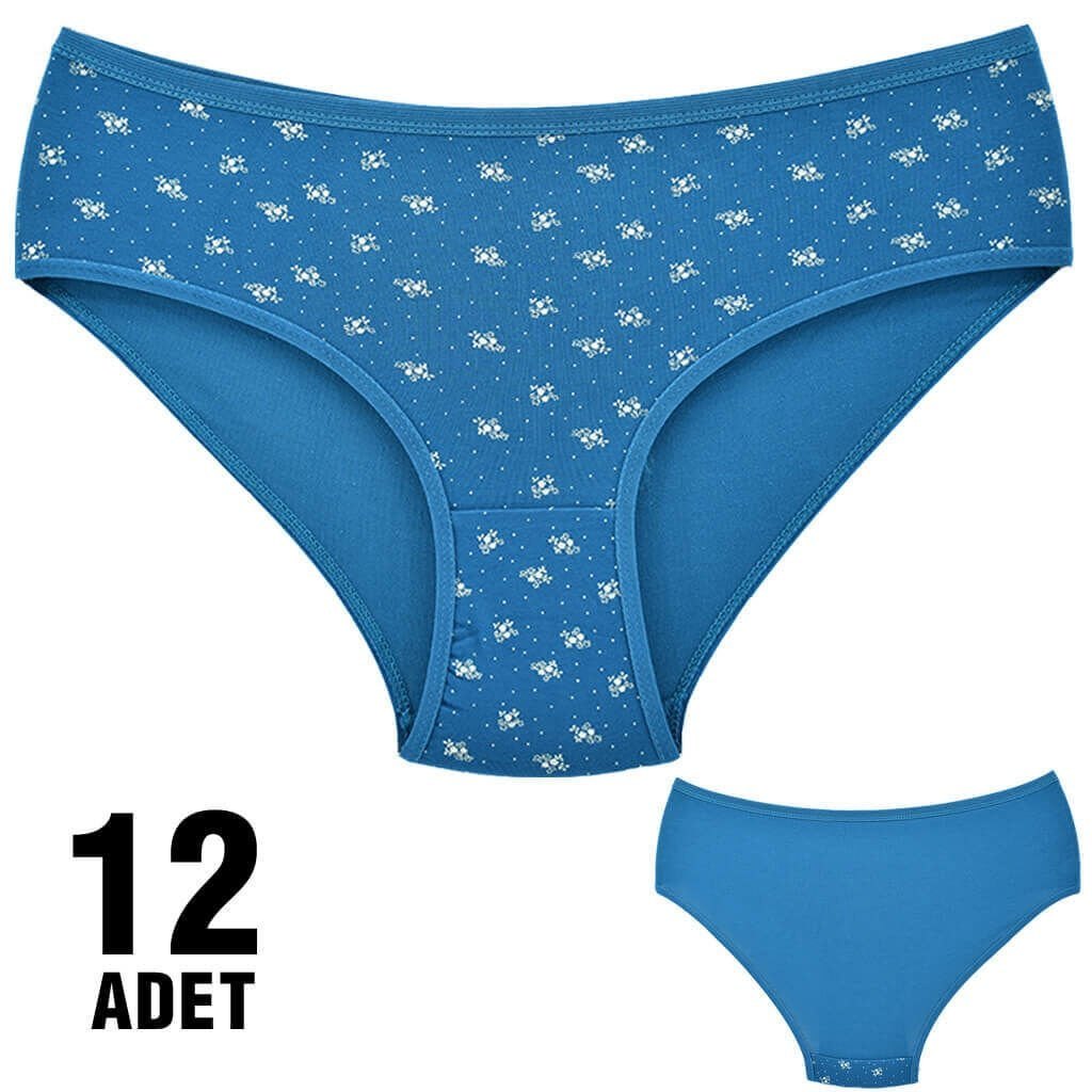 Dondeza 201-38 Desenli Bayan Ara Beden Külot