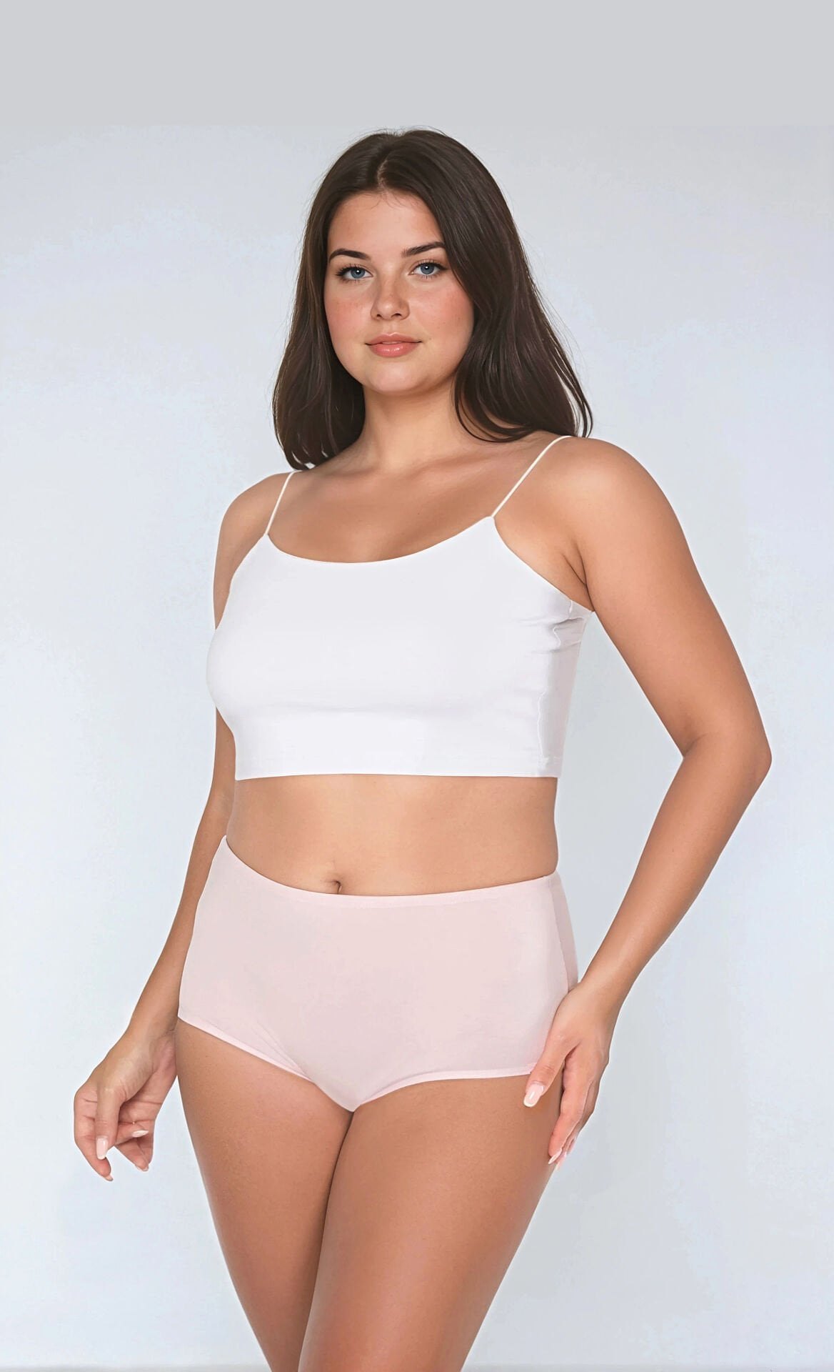 Berrak 11857 (M-L-XL-2XL-3XL) Bayan Yüksek Bel Bato Külot