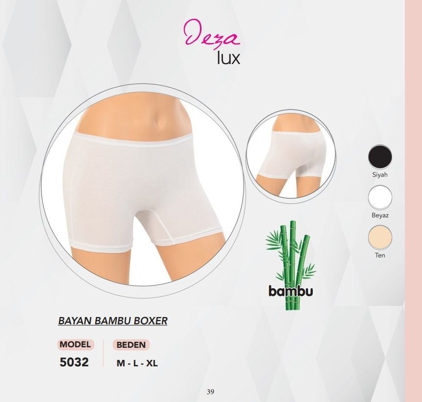 Dondeza 5032 Bambu Bayan Boxer