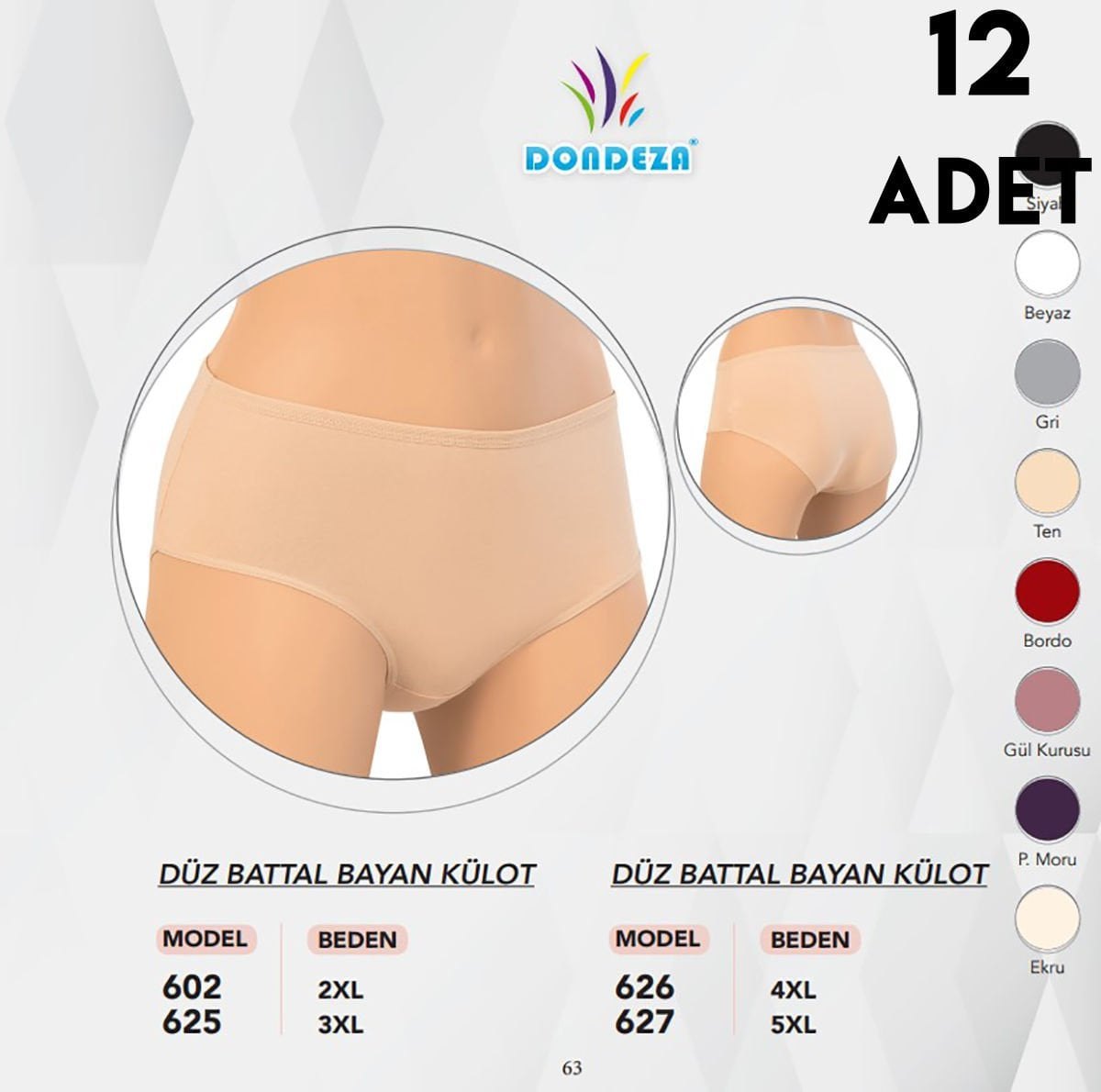 Dondeza 626 4XL Bayan Bato