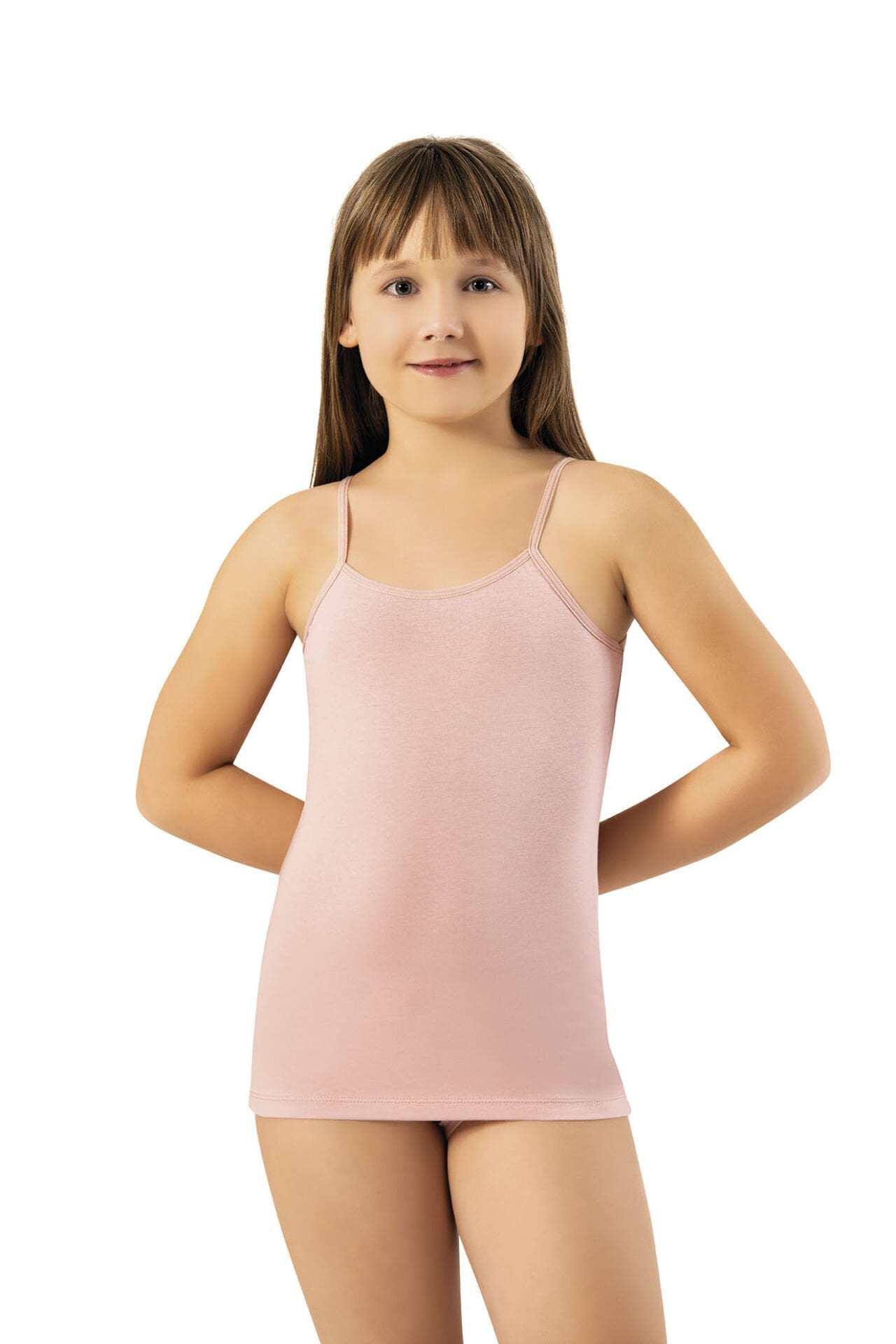 Kota 3411 Düz Renk Kız Çocuk Atlet