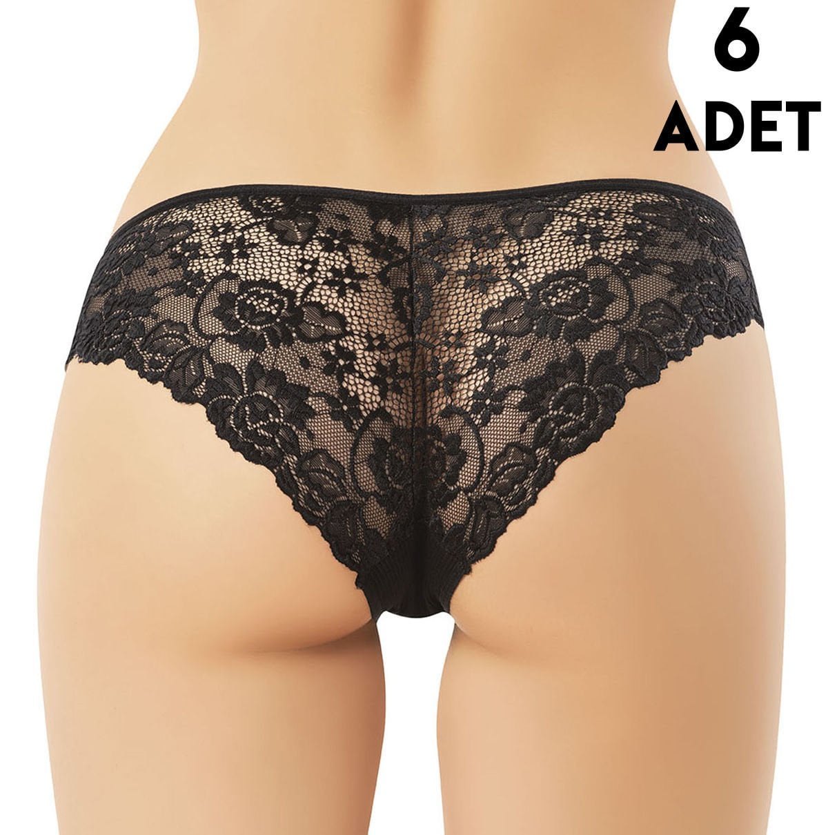 Kota 5025 (M-L-XL-2XL) Kaşkorse Dantelli Bayan Külot