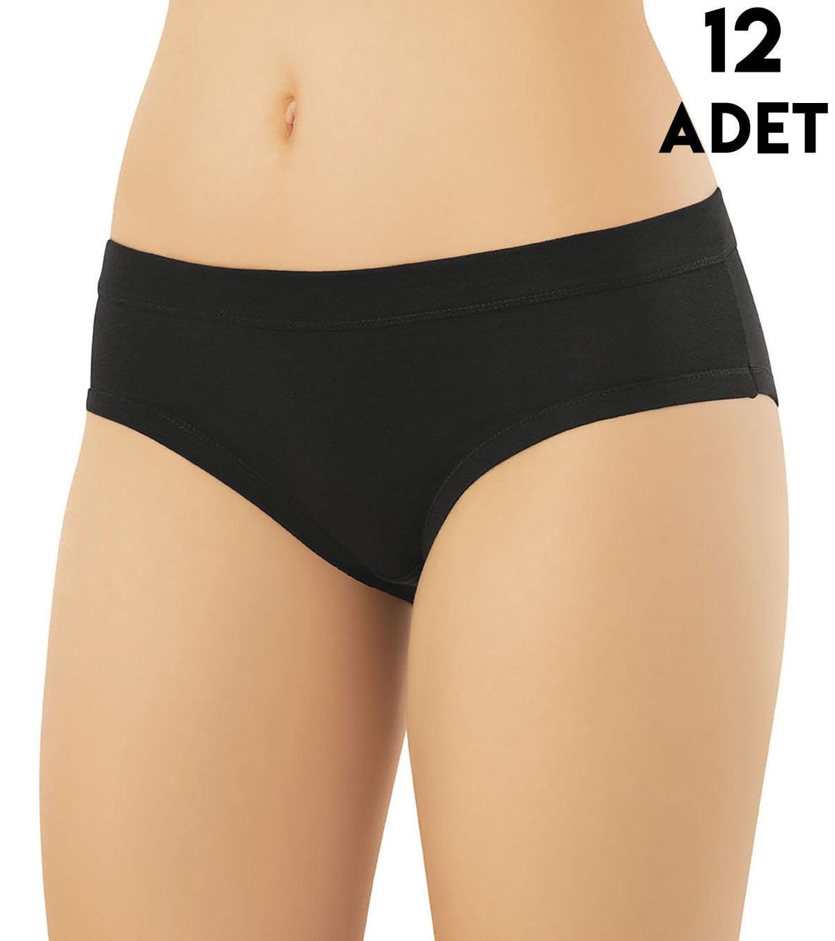 Kota 5105 Geniş Biye Detaylı Modal Bayan Bikini (M-L-XL)