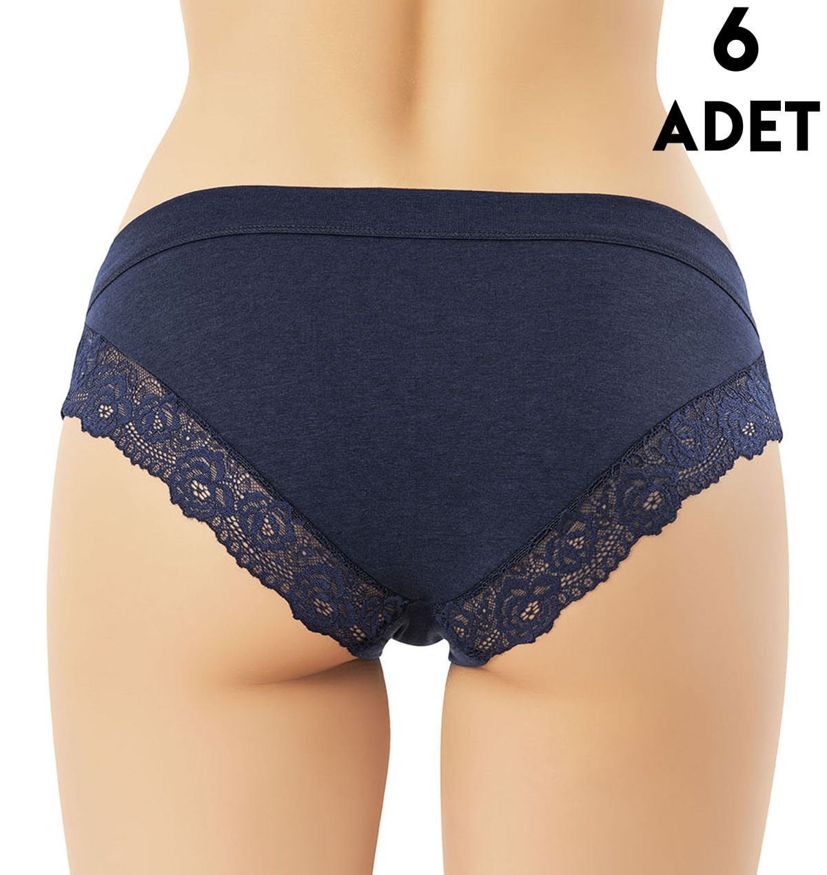 Kota 5106 Dantel Ve Biye Detaylı Modal Bayan Bikini (M-L-XL)