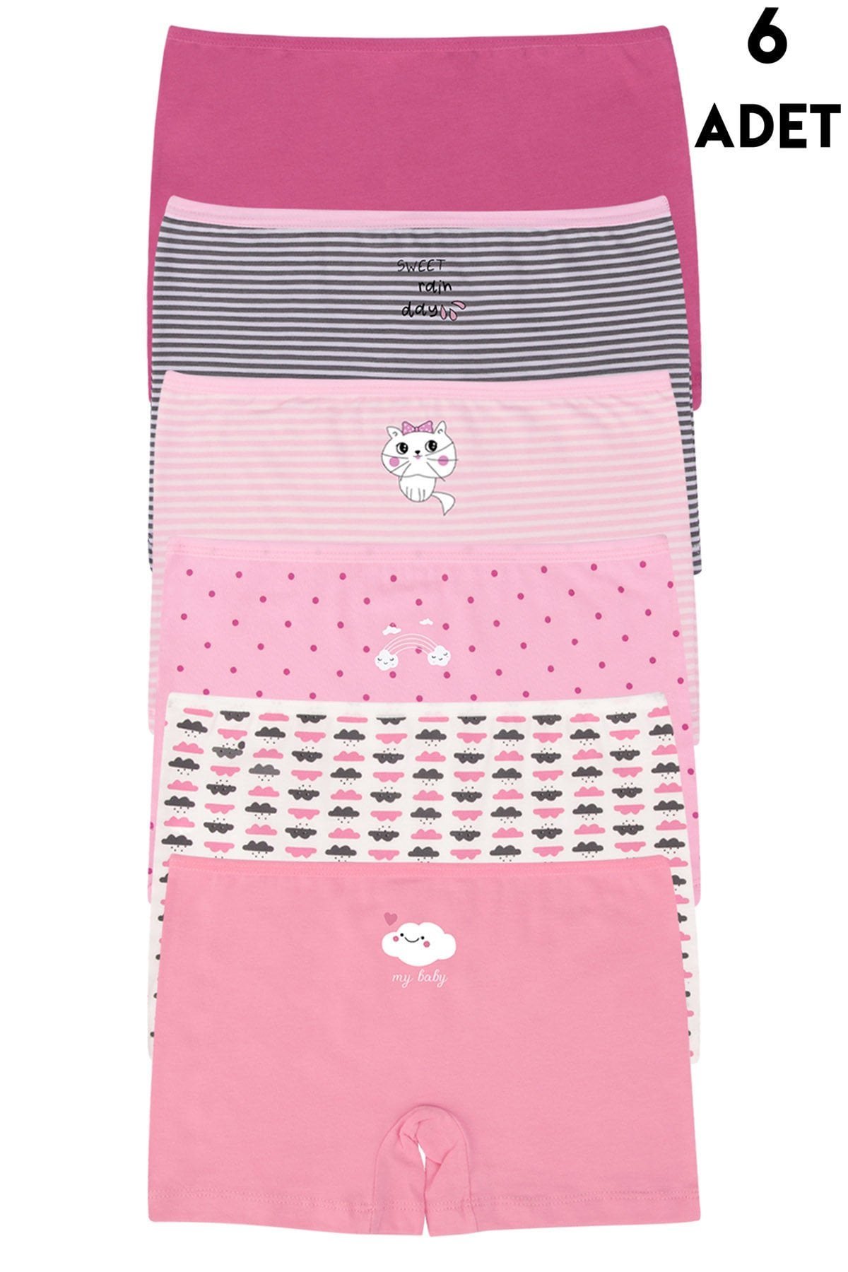 Koza Biat 89500-39 Kız Çocuk Boxer