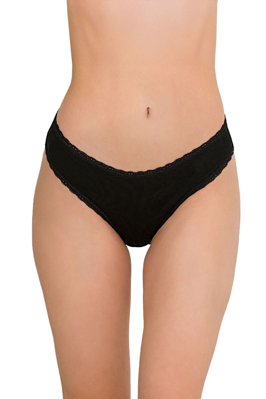 İlke 428 (S-M L-XL) Likralı Dantelli Bayan Bikini