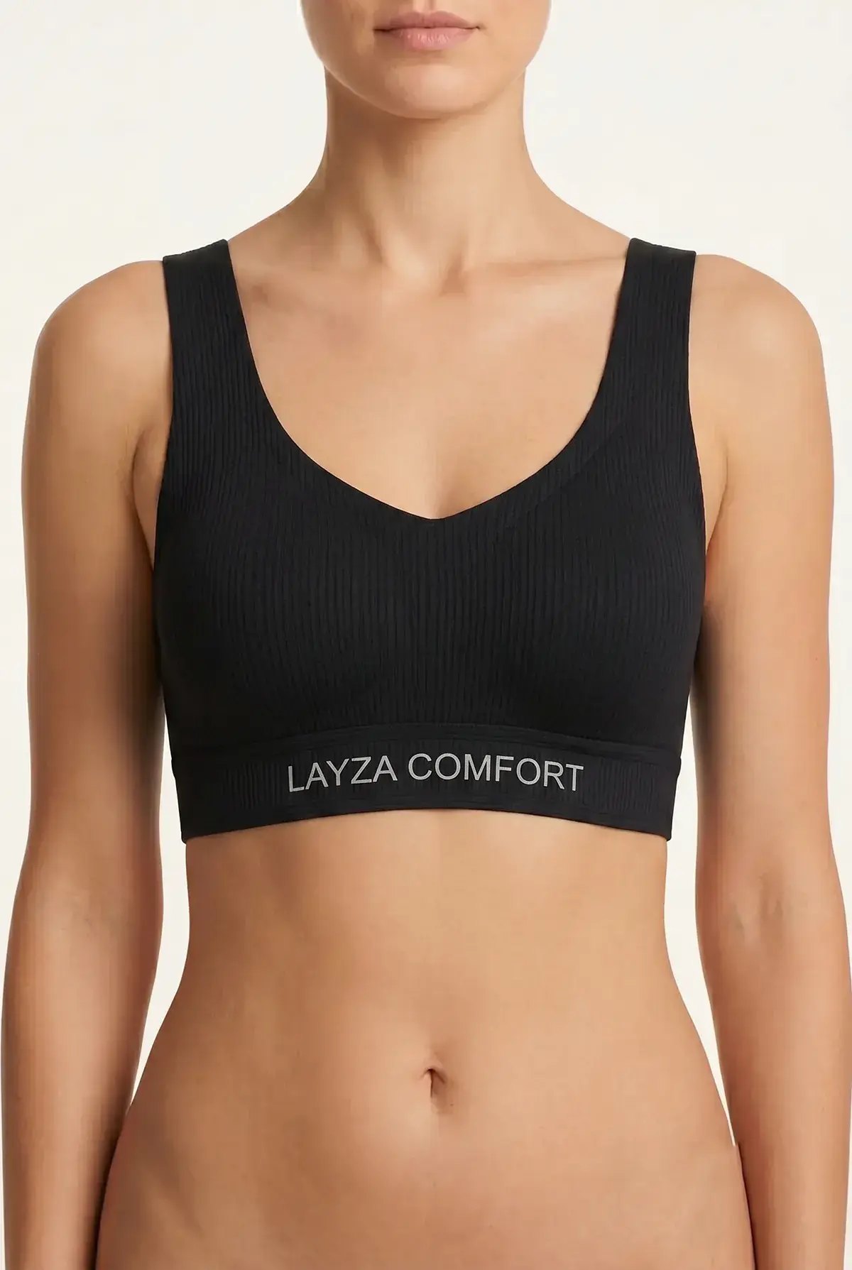 Layza 8202 (M-L-XL-XXL) Lazer Kesim Hayalet Dikişsiz Bayan Sütyen