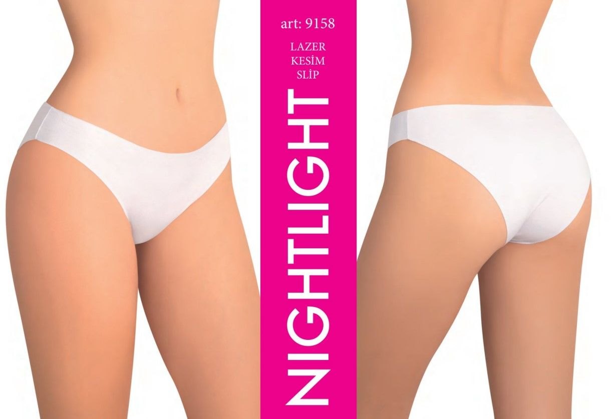 NIGHTLIGHT 9158 Lazer Kesim Külot (S-M-L-XL)
