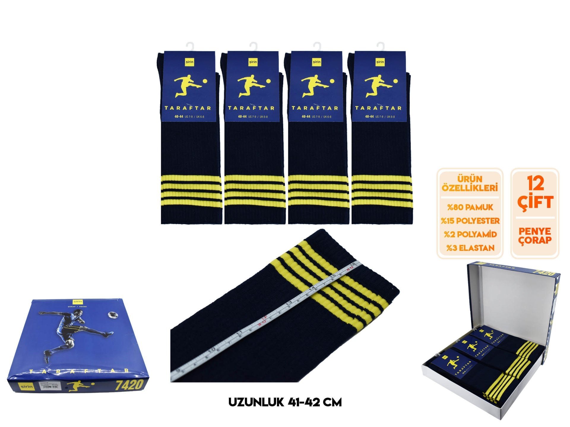 Şirin 7420 FB Futbol Çorabı