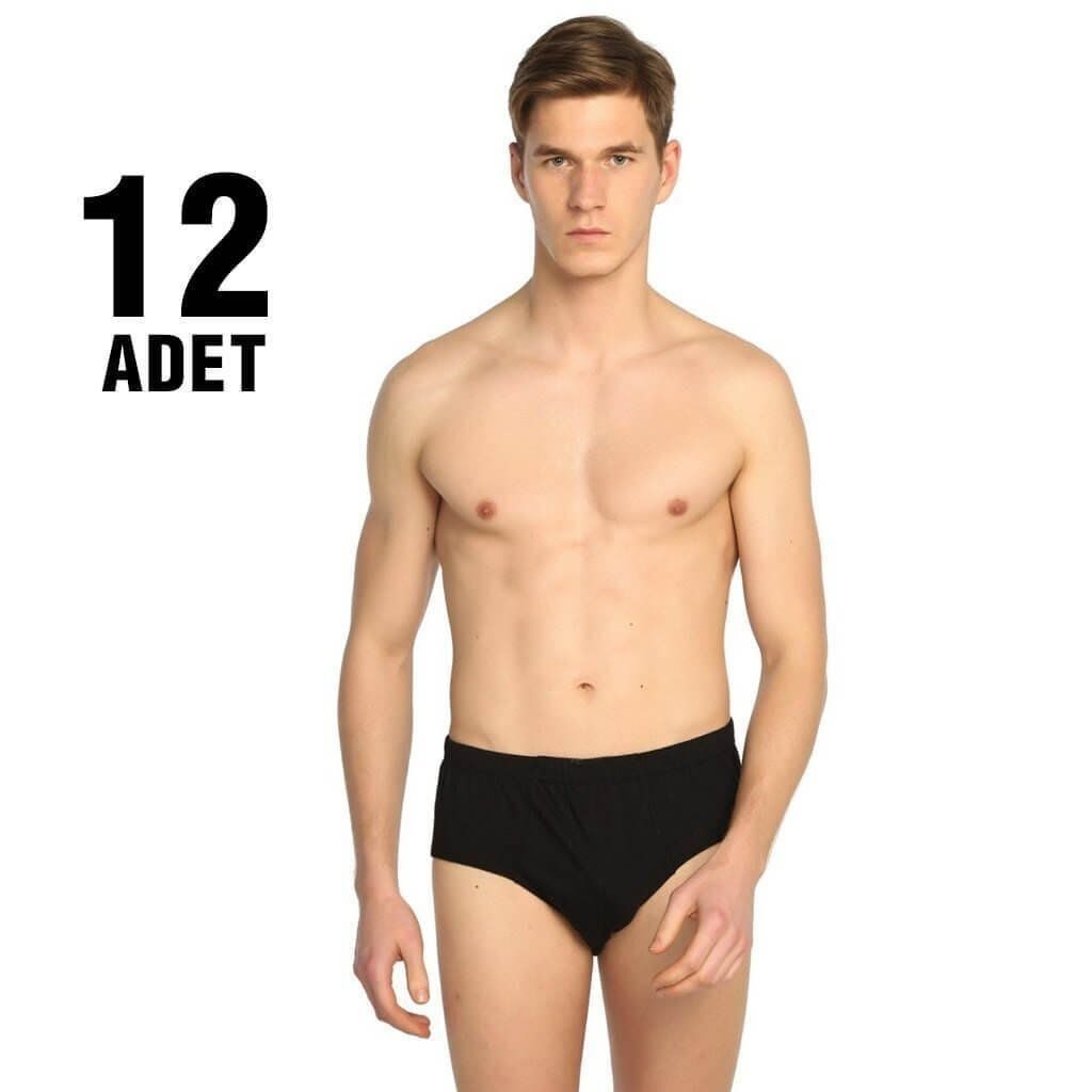 Seher 0005 Renkli Erkek Penye Slip Külot