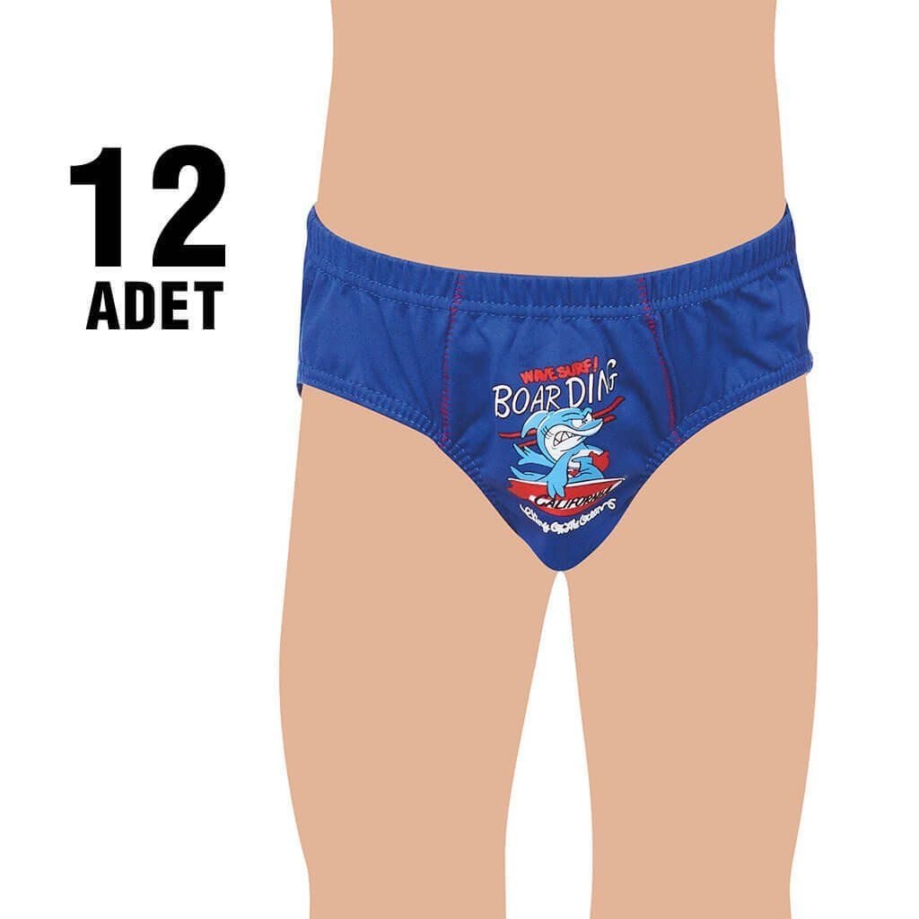 Tutku 0138 Erkek Çocuk Elestan Baskılı Slip Külot