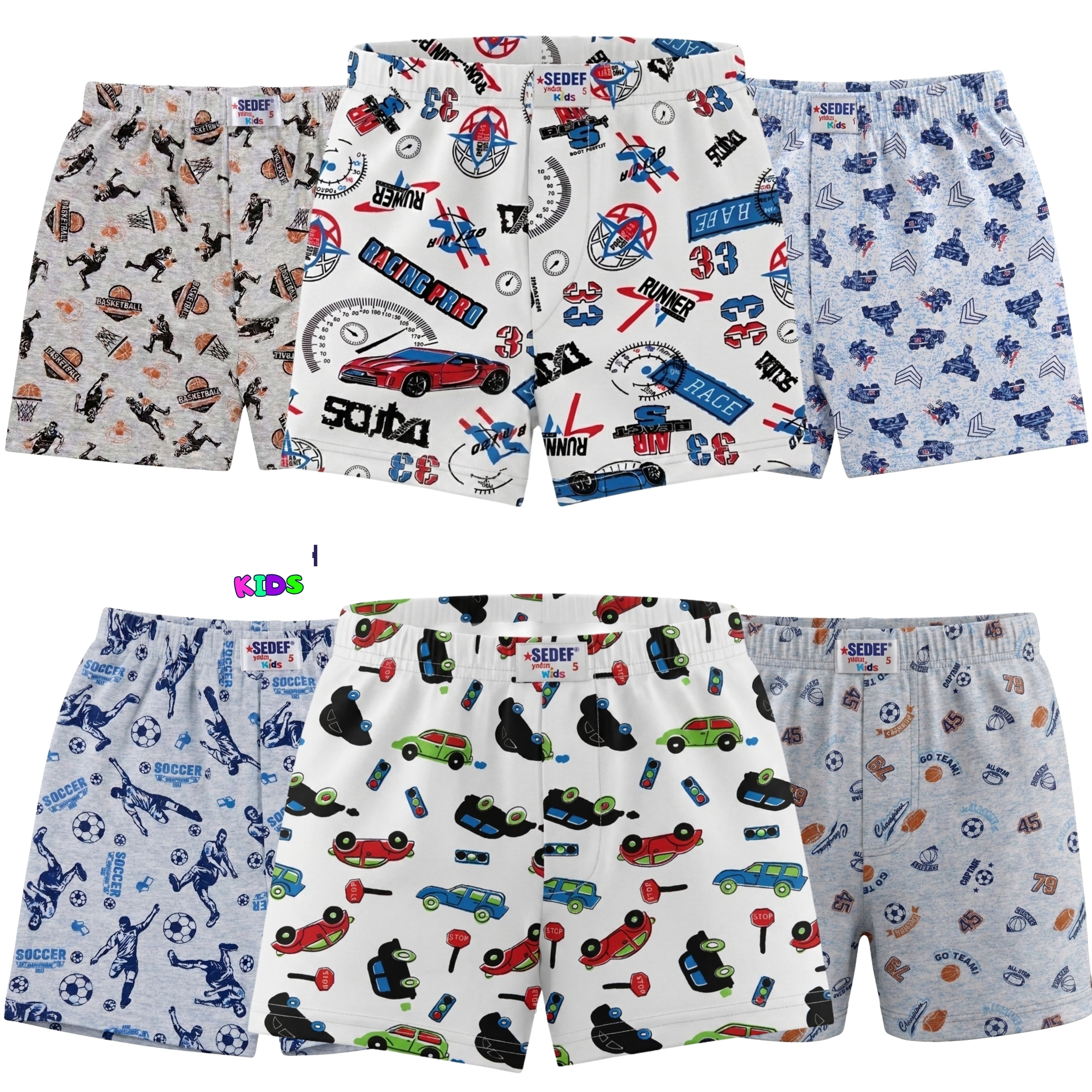 Sedef 1037 Erkek Çocuk Empirme Boxer