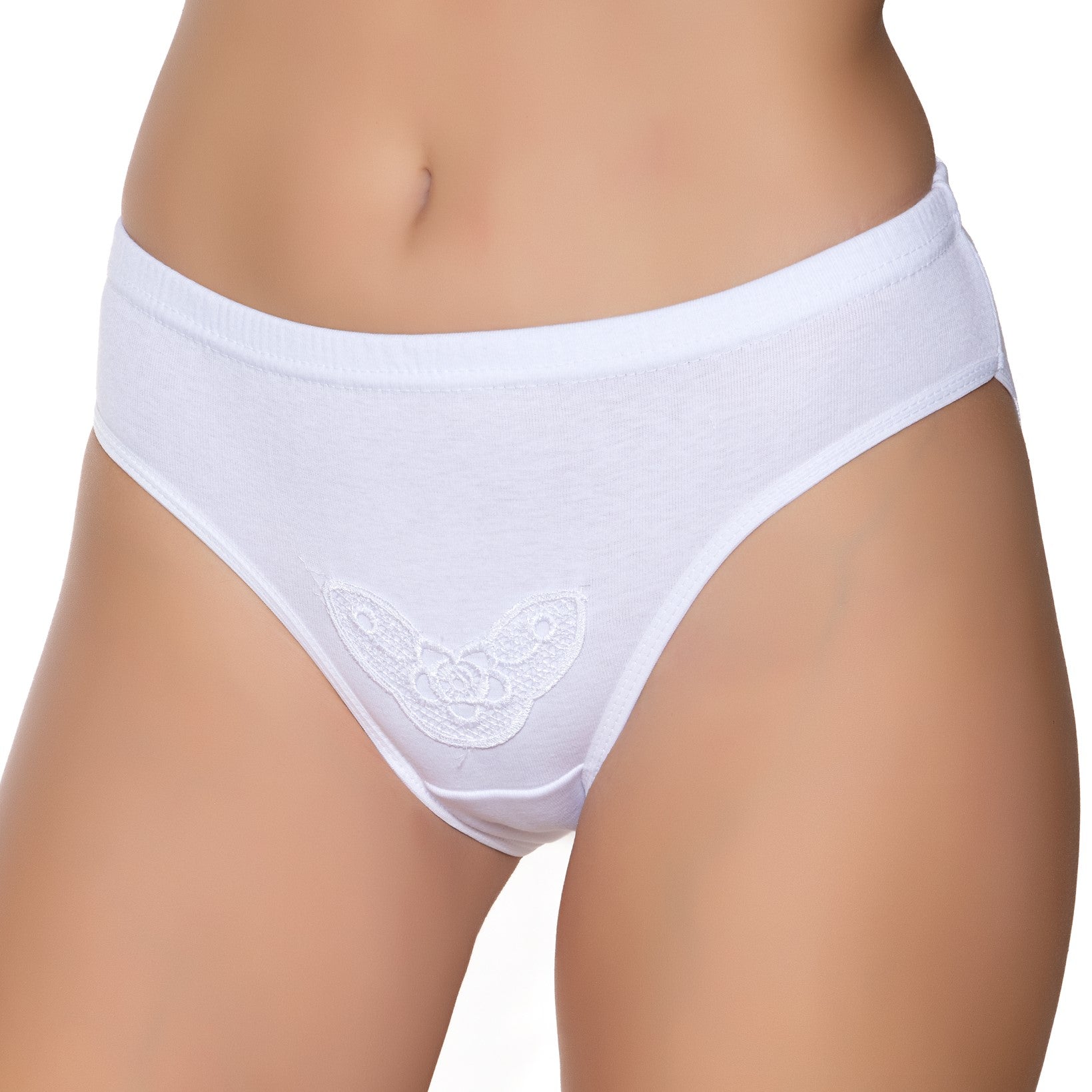 Gümüş 6007 Kadın Ribana Reçme Bel Güpürlü Bikini