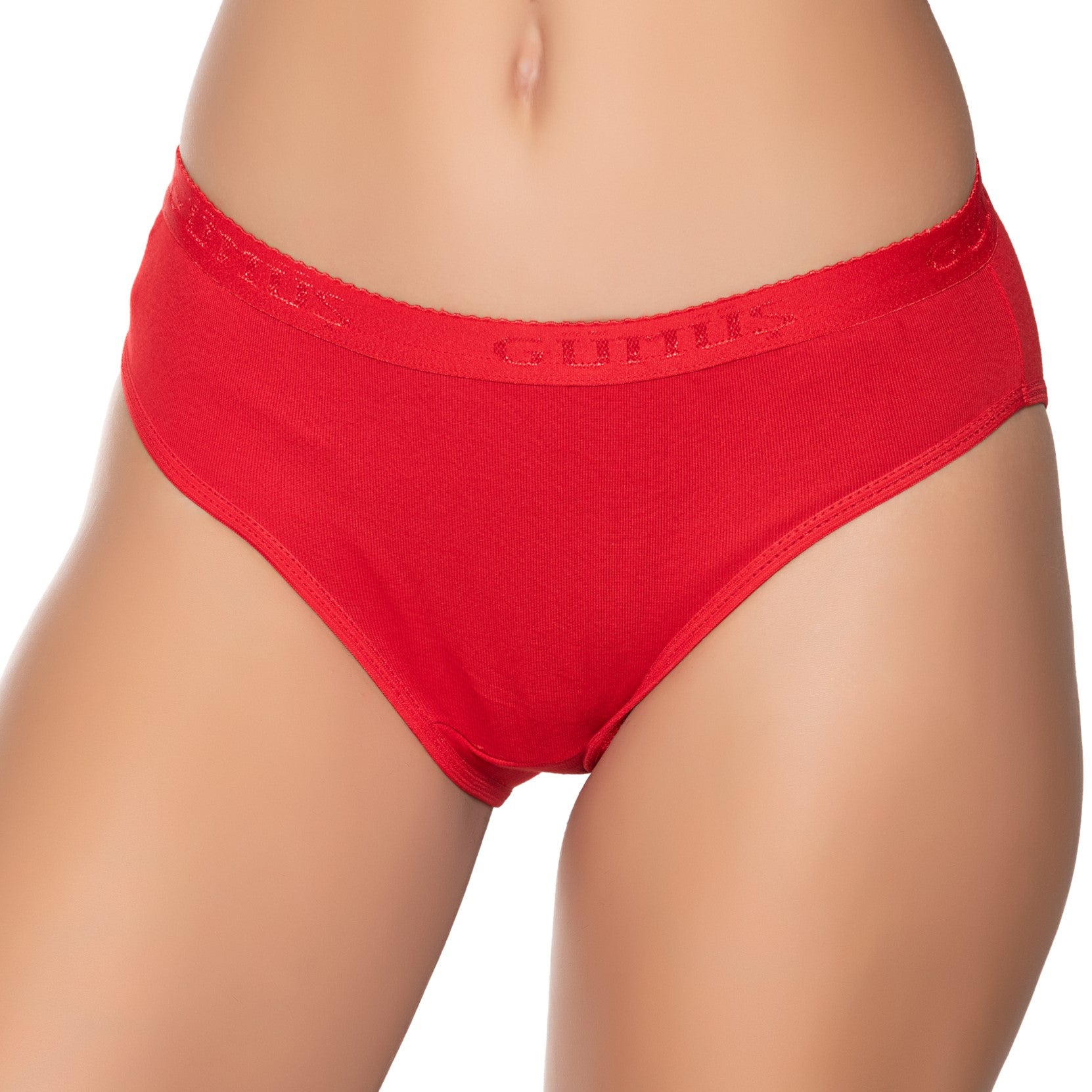 Gümüş 6016 Kadın Ribana Beli Gümüş Yazılı Bikini