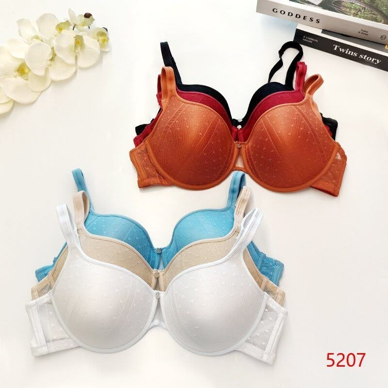 Best Bra 5207 Dantelli Balenli İçi Boş Sütyen VİŞNE