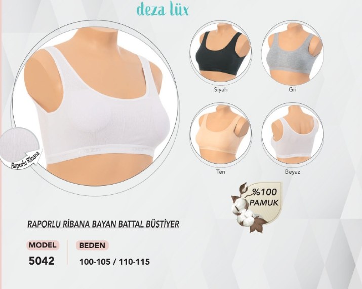 Dondeza 5042 Bayan Fitilli Pedli Büstiyer TEN