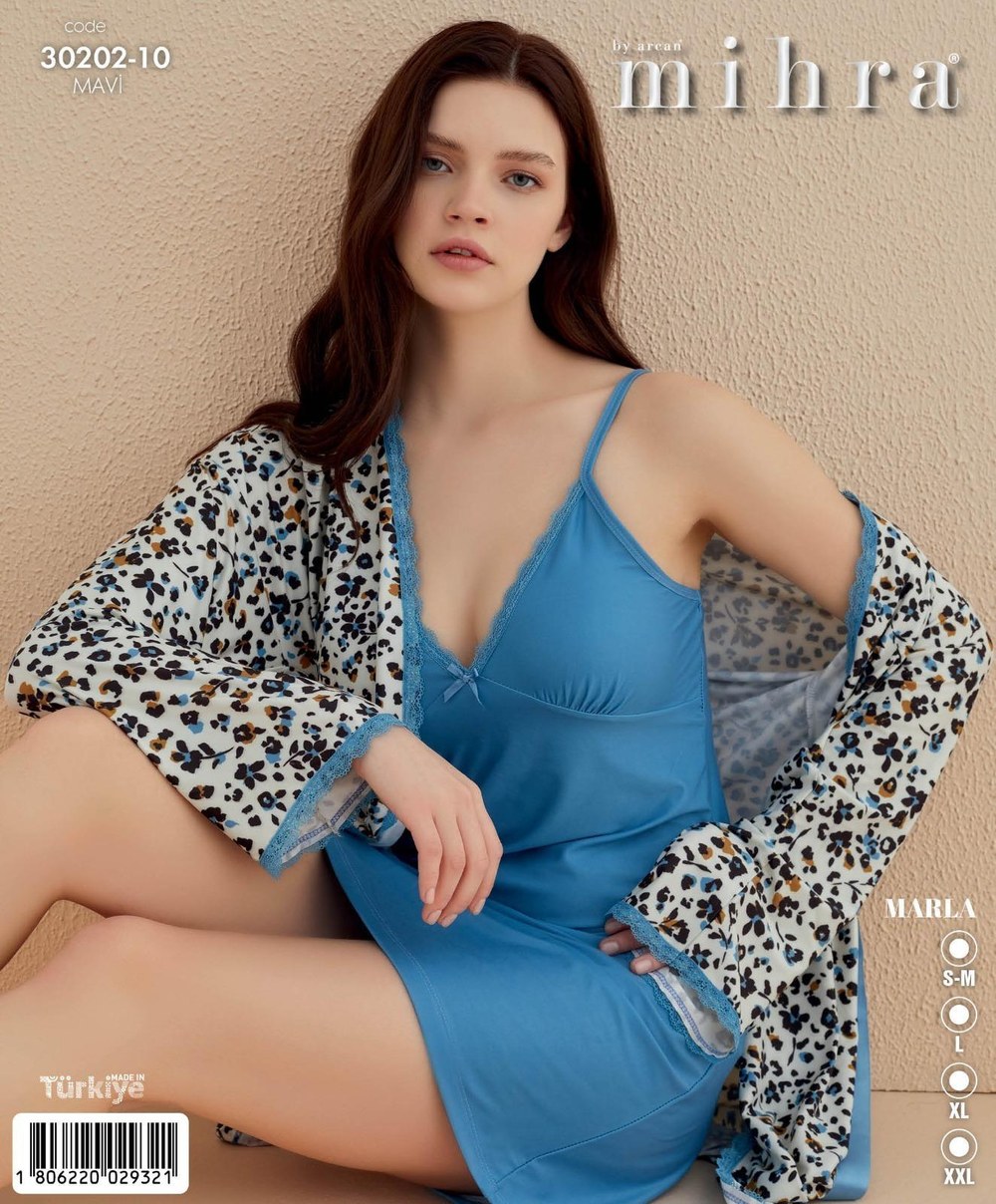 Mihra Thermal Sabahlık Kadın Pijama Takım KOD-7