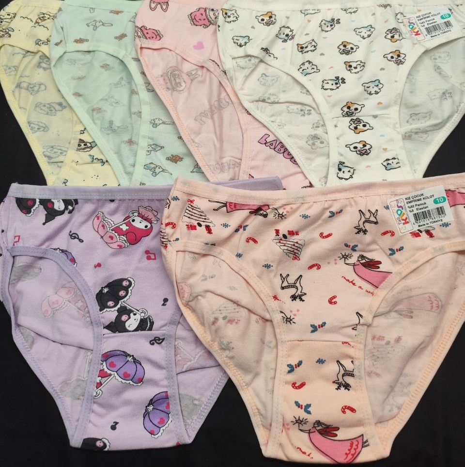 Tatlı Kids Çocuk Kız Desenli Bikini