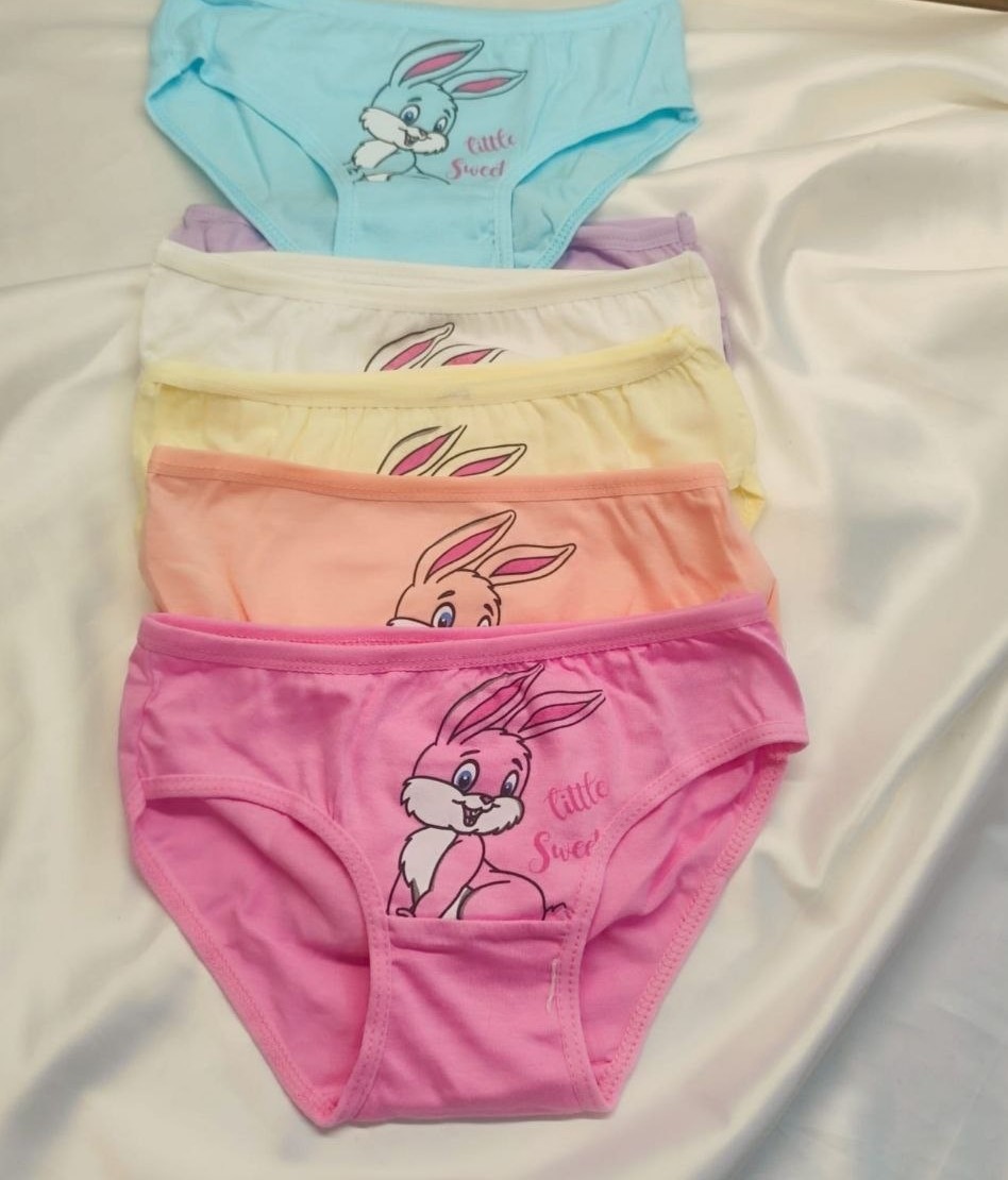 Ays Baskılı Kız Çocuk Bikini