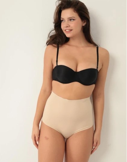 Layza 7200 Lazer Slip Yüksek Bel Korse+ SİYAH