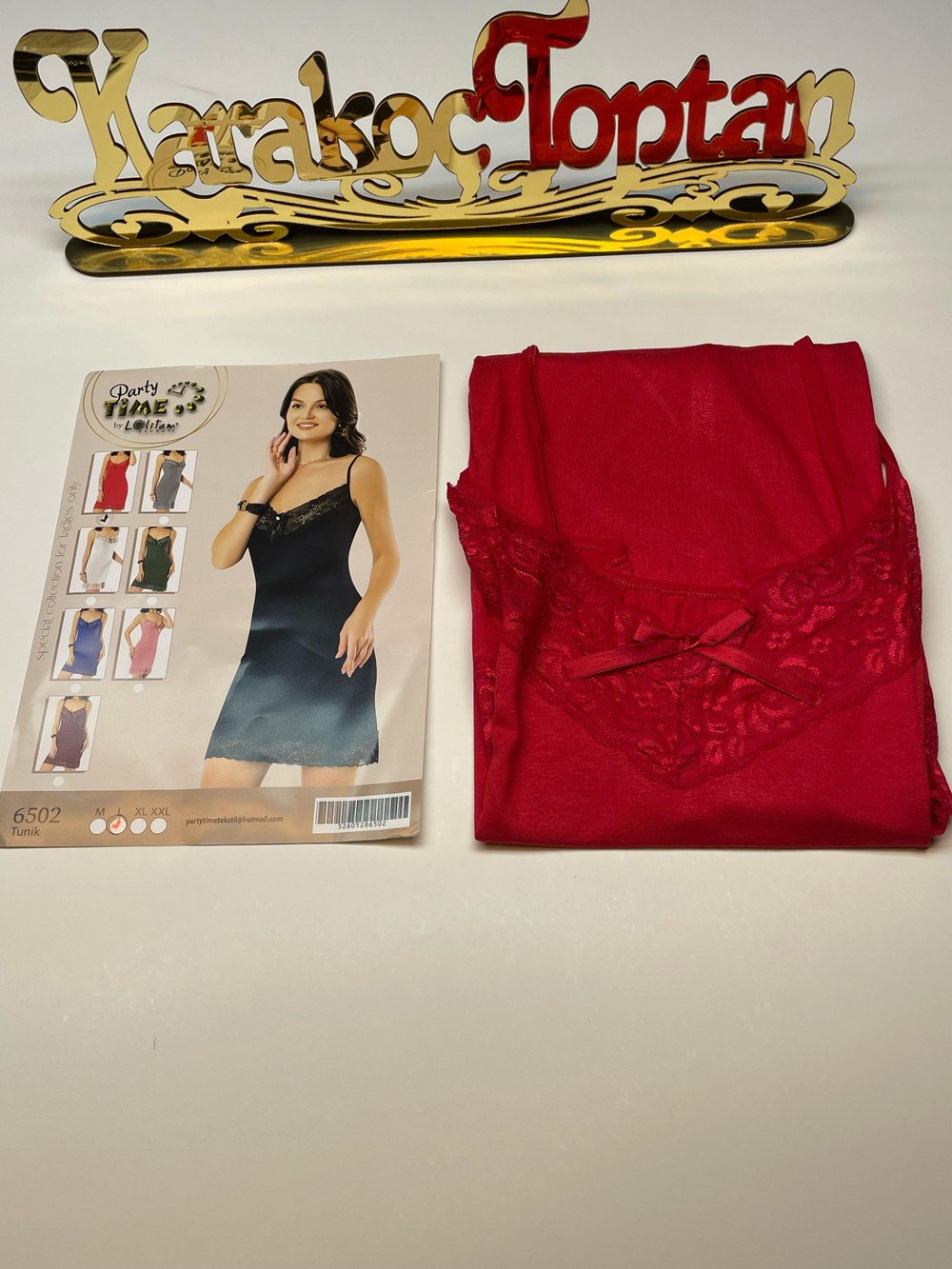 Part Time 6502 Penye Dannteli Fantazi Tunik BORDO