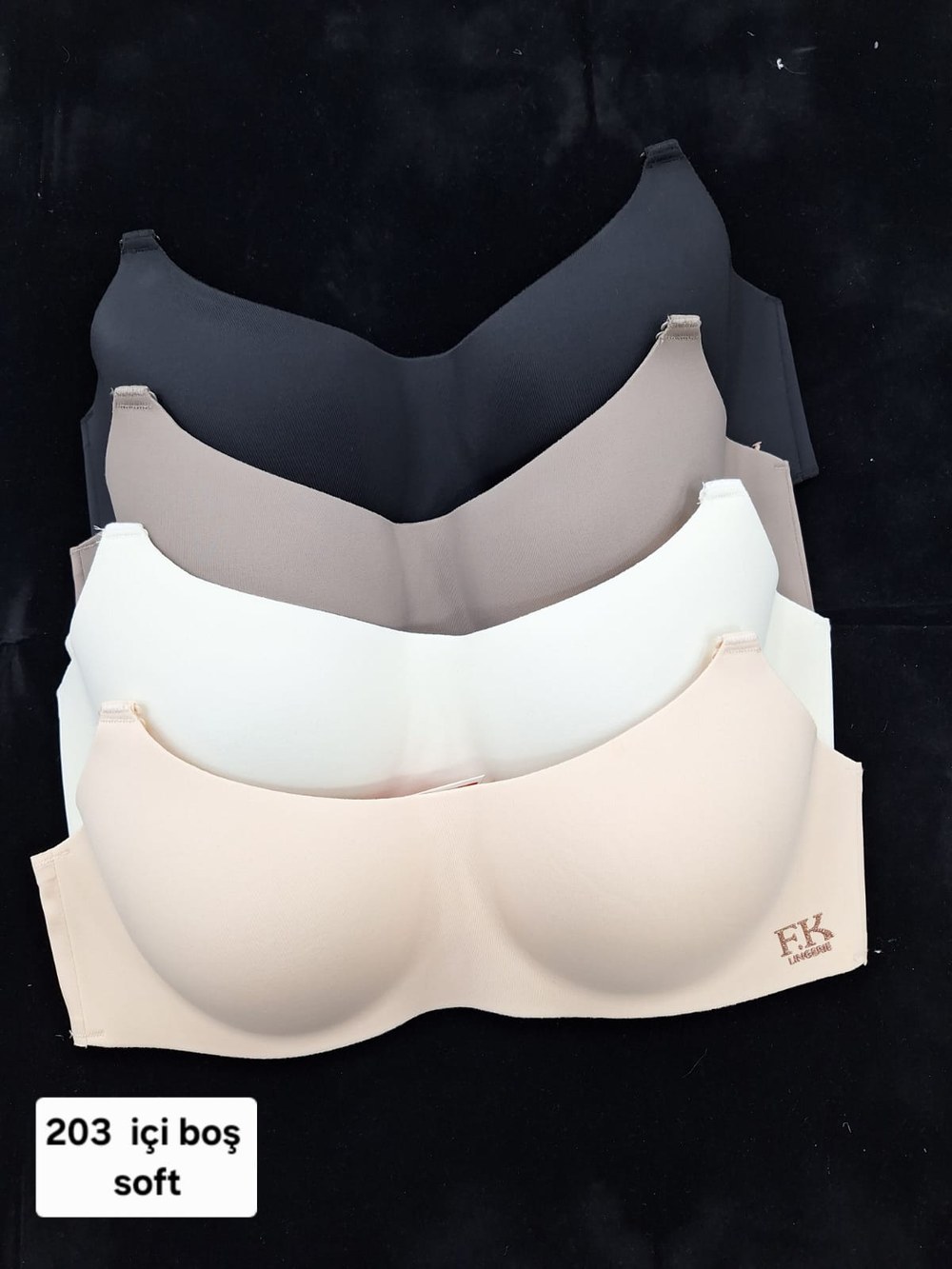Fk 203 Desteksız Soft Sütyen TEN