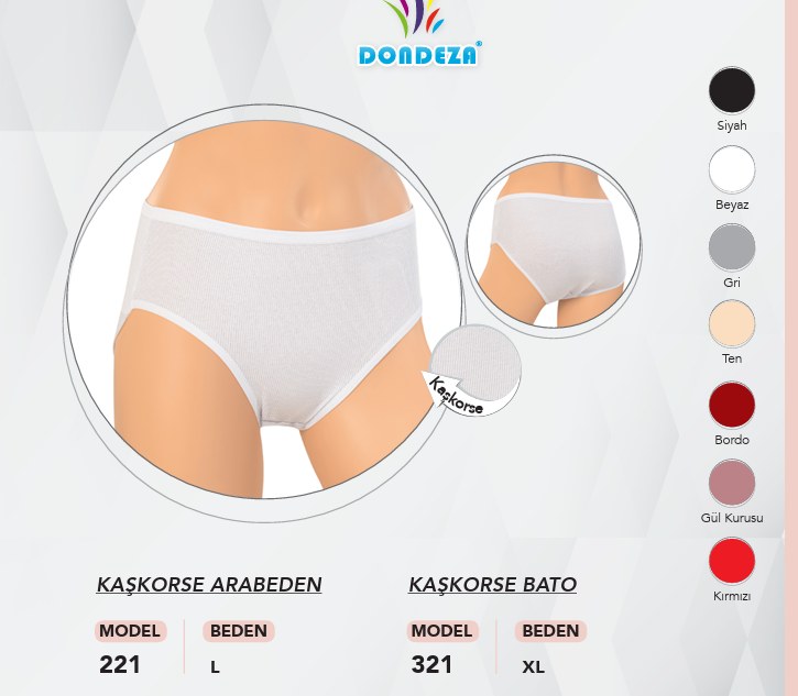 Dondeza 221 L Beden Kaşkorse Ara Bato GRİ