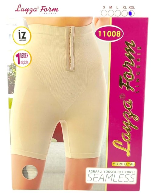 Layza 11008 Agraflı Korse+ BEYAZ