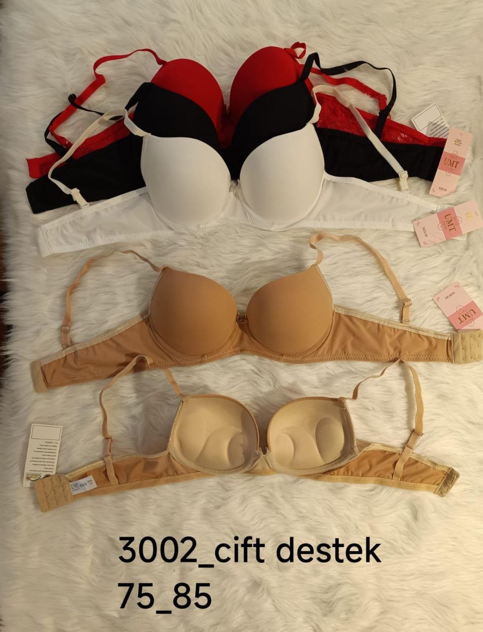 Umt 3002 Balenli Destekli Sütyen TEN