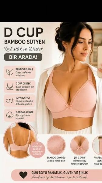 Best Bra 58 Bambu Toparlayıcı Sütyen PUDRA