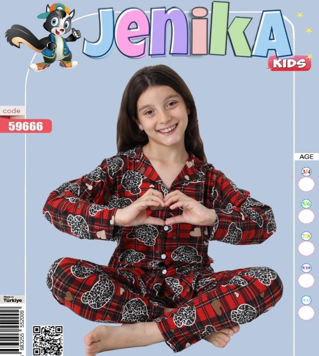 Jenika Süet Çocuk Takım (kız-erkek) KOD-6