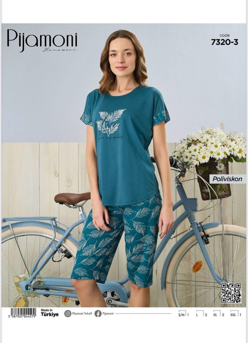 Pijamoni 7320 Poliviskon Bayan Kapri Takım KOD-1