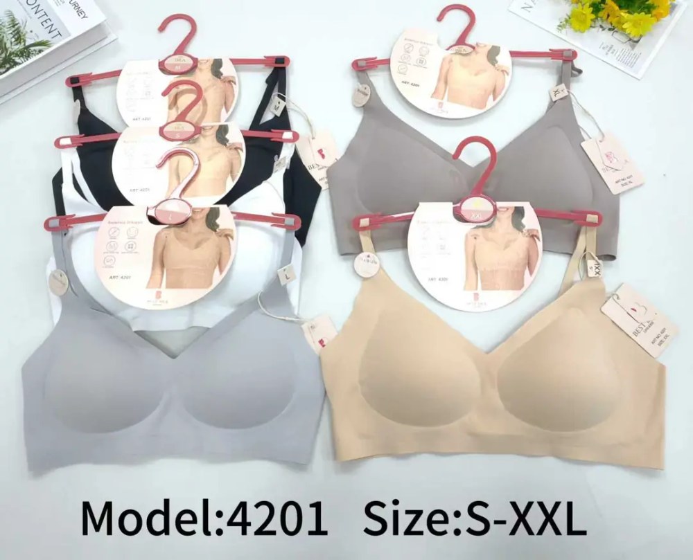 Best Bra 4201 Dikişsiz Balensiz İçi Boş Sütyen AÇIK KAHVE