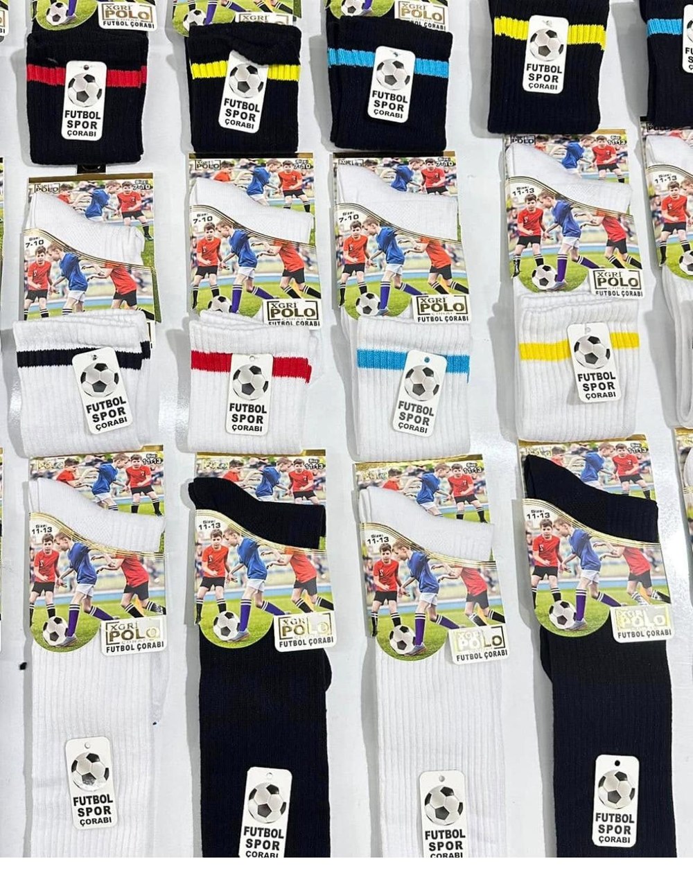 Xgri Polo Ç-42 Erkek Çocuk Futbol Çorabı ASORTİ