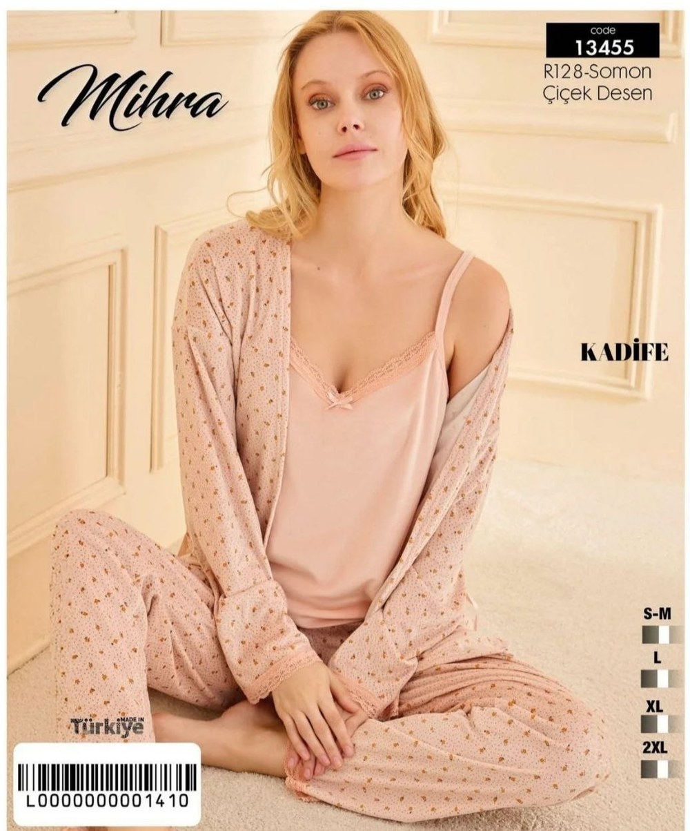 Mihra 13455 Fransız Kadife Bayan Takım KOD-2