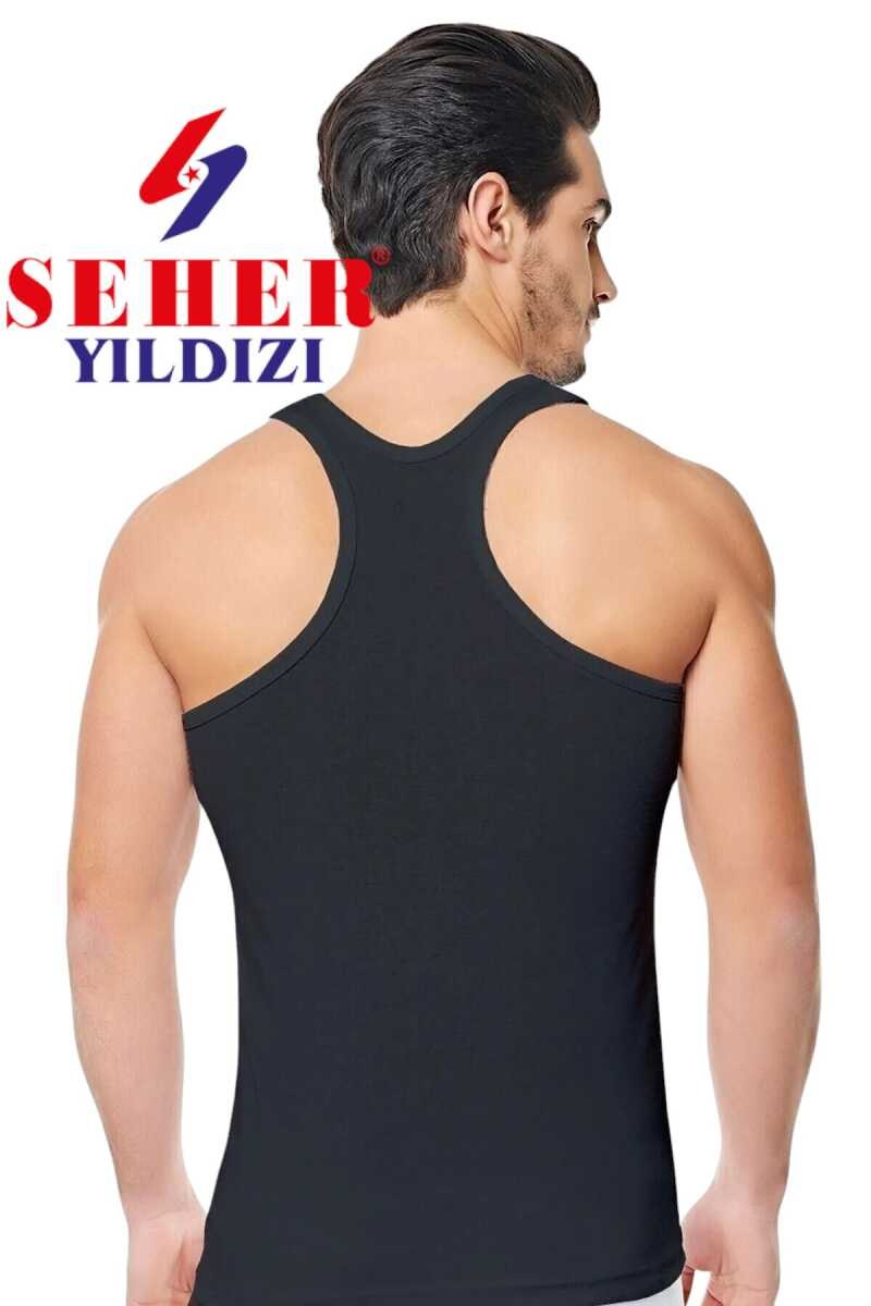 Seher Yıldızı 0058 Erkek Rambo Sporcu Atlet SİYAH