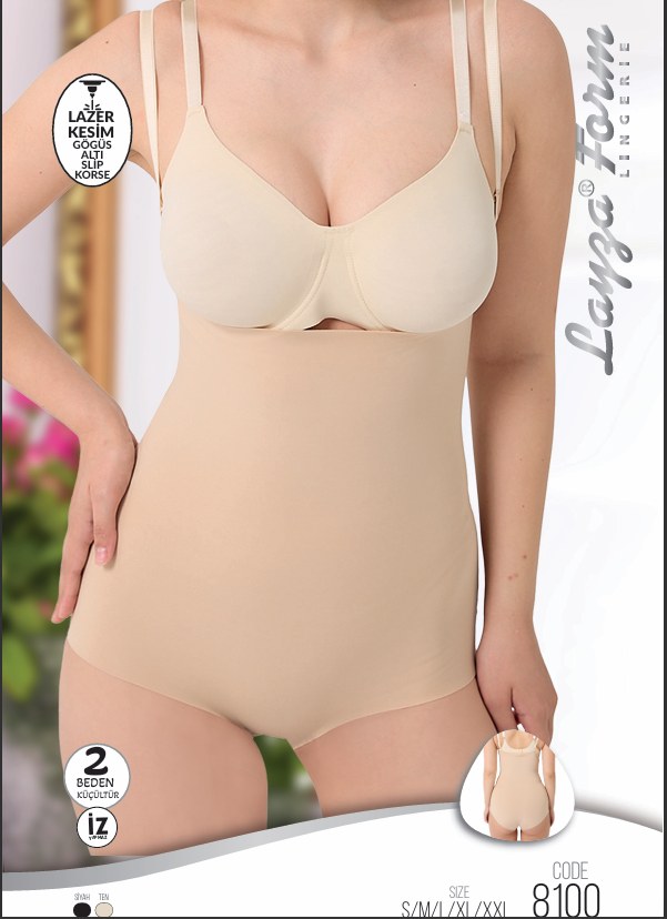 Layza 8100 Lazer Göğüs Altı Silip Korse+ TEN